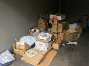 車庫内作業(札幌)